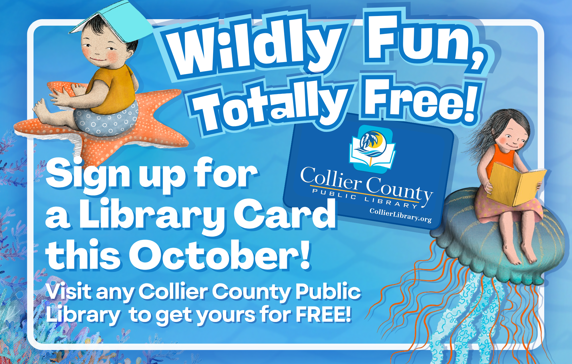 October Library Card Event
